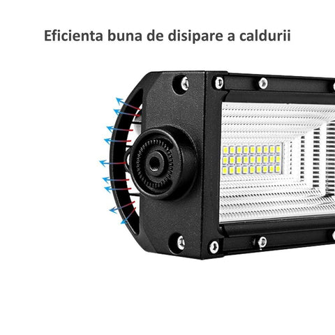 Proiector LED auto 324W 22.680lm, 54.6 cm, Combo Beam-led-box.ro
