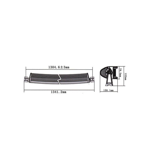 bara led auto curbat, ledbar auto, led bar auto, ledbar combo beam, led bar auto 288w, ledbar 12-24v, bara led auto masini teren, bara led auto offroad, ledbar 24480lm, ledbar auto 127cm, led-box.ro