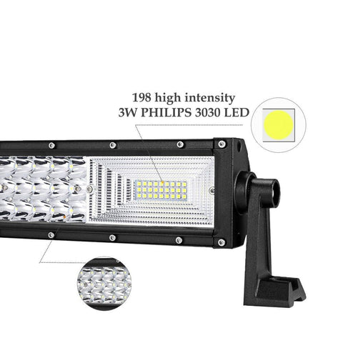 bara led auto 107cm, led bar auto combo, led bar auto 594w, bara led auto offroad, led bar 41580lm, led-box.ro