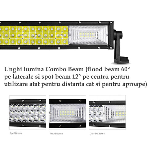 bara led auto curbat, ledbar auto, led bar auto, ledbar combo beam, led bar auto 594w, ledbar 12-24v, bara led auto masini teren, bara led auto offroad, ledbar 41580lm, ledbar auto 107cm, led-box.ro
