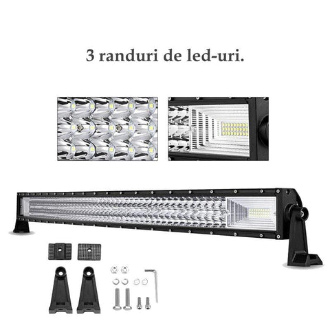 bara led auto curbat, ledbar auto, led bar auto, ledbar combo beam, led bar auto 594w, ledbar 12-24v, bara led auto masini teren, bara led auto offroad, ledbar 41580lm, ledbar auto 107cm, led-box.ro
