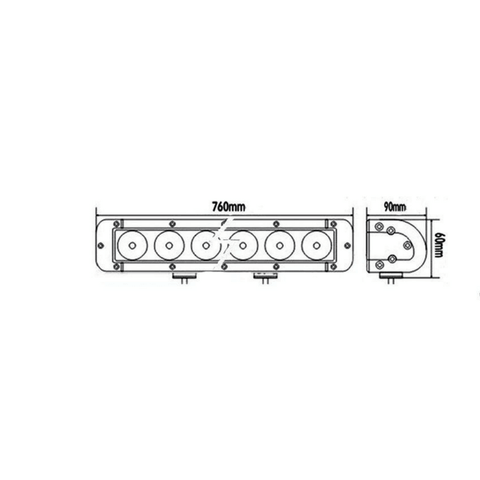 bara led auto, led bar auto combo, led bar auto 180w, ledbar 12-24v, bara led auto masini teren, bara led auto offroad, ledbar 15300lm, ledbar auto 72cm, led-box.ro