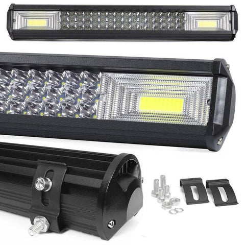 bara led auto, led bar auto combo, led bar auto 216w, ledbar 12-24v, bara led auto masini teren, bara led auto offroad, ledbar 21000lm, ledbar auto 38cm, led-box.ro