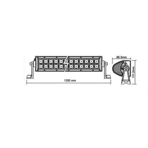 bara led auto, led bar auto combo, led bar auto 300w, bara led auto masini teren, bara led auto offroad, ledbar 21980lm, ledbar auto 133 cm, led-box.ro