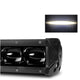 LED Bar Auto Offroad 6D, 30W/3240lm, 20.5 cm, Combo Beam-led-box.ro