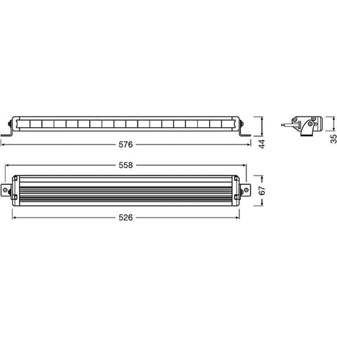 bara LED VX500-SP , LED bar Osram 63w, LED light bar, lumini LED bar, bare LED pentru mașini, bare luminoase LED, bara led Osram, led-box.ro