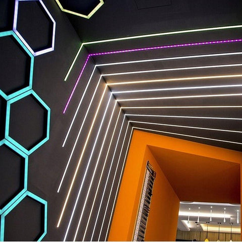 Accesoriu pentru iluminat arhitectural – profil aluminiu LED