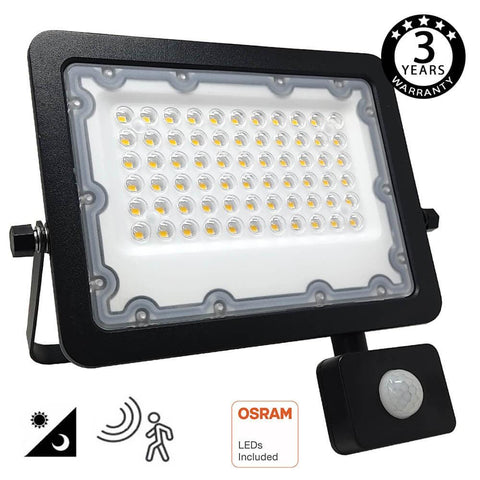 proiector cu senzor, proiector led cu senzor, proiector exterior 50w, proiector cu leduri, proiector exterior IP65, proiector cu led exterior, proiectoare LED exterior, led-box.ro