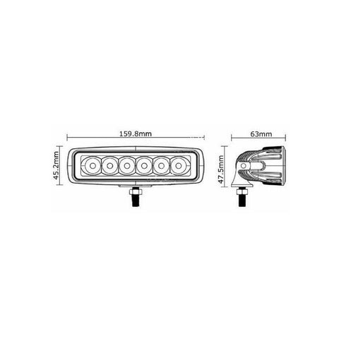 led bar auto 18w, bara led auto, proiector led auto flood beam, proiectoare auto 16cm, proiectoare off road, proiectoare led off road, proiector led auto offroad, proiector led 12v auto, proiector led 24v camion, proiectoare led camion, bara led off road, led bara auto, proiectoare suv, proiector 12v auto
