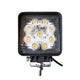 proiector auto patrat, proiector led auto 27w, proiectoare auto flood beam, proiectoare off road patrate, proiectoare off road, proiector auto offroad 12,8cm, proiector offroad 12v-24v, proiectoare camion, proiectoare suv, proiector auto faza lunga, led-box.ro
