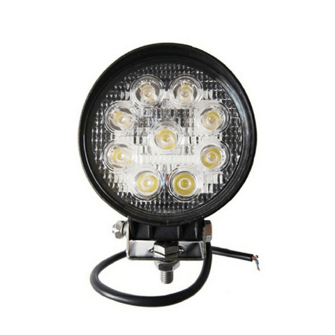 proiector auto rotund, proiector led auto 27w, proiectoare auto spot beam, proiectoare off road, proiector offroad 12v-24v, proiectoare led camion, proiectoare suv, proiector auto 1980lm, led-box.ro