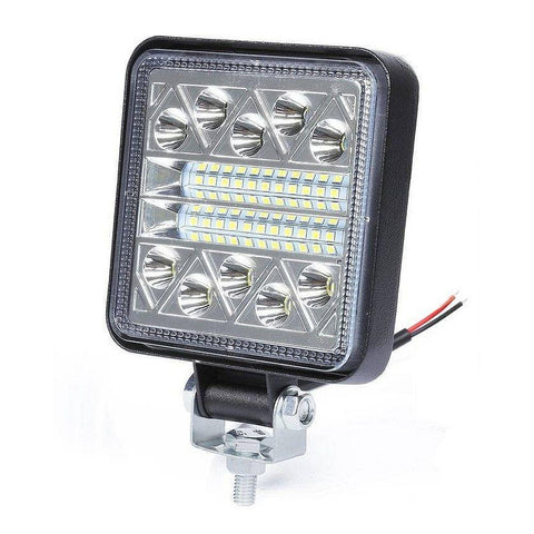 proiector auto patrat, proiector led auto 102w, proiectoare auto, proiector auto masini teren, proiector offroad 12v-24v, proiectoare led camion, proiectoare suv, proiector auto 6000lm, led-box.ro