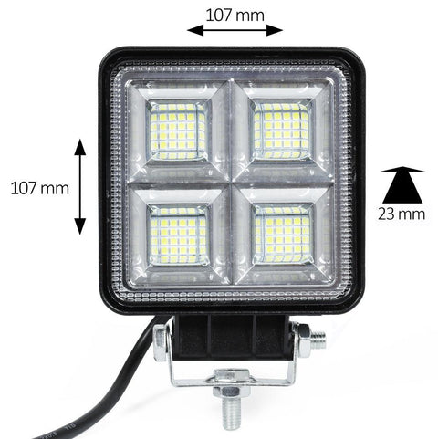 proiector offroad, proiector auto 192w, proiectoare led camion, proiectoare suv, proiector auto, proiectoare auto, proiectoare masini teren, proiector auto patrat, proiector auto combo, led-box.ro