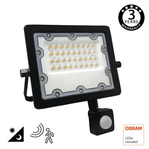 proiector cu senzor, proiector led cu senzor, proiector exterior 30w, proiector cu leduri, proiector exterior IP65, proiector cu led exterior, proiectoare LED exterior, led-box.ro