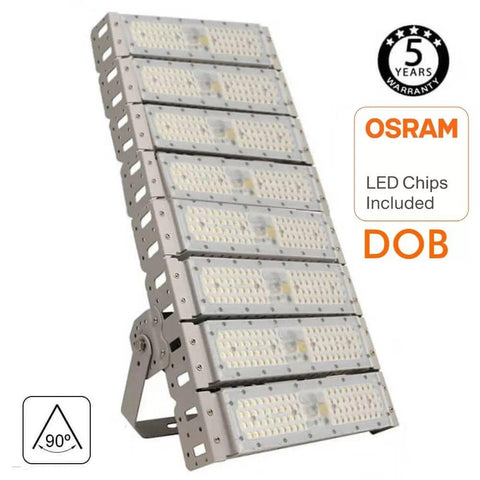 Proiector LED 400W DOB MAGNUM Chip OSRAM 180Lm-W 90º - led-box.ro