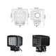 proiector auto patrat, proiector led auto 90w, proiectoare auto, proiectoare off road, proiector offroad 12v-24v, proiectoare led camion, proiectoare suv, proiector 12v-24v auto, led-box.ro