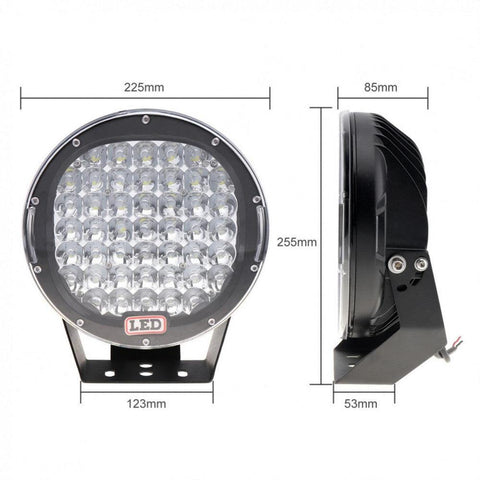 proiector auto rotund, proiector led auto 225w, proiectoare auto spot beam, proiectoare off road, proiector offroad 12v-24v, proiectoare led camion, proiectoare suv, proiector auto 18000lm, led-box.ro