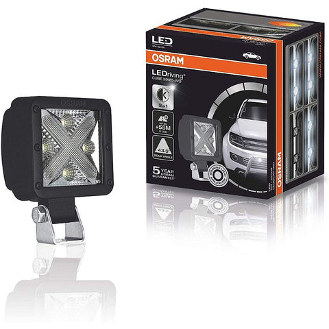 proiector auto Osram, proiector MX85-WD, proiector auto patrat, proiector offroad, proiector masini teren, proiector cube 20w, led-box.ro