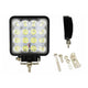 proiector offroad, proiector auto 48w, proiectoare led camion, proiectoare suv, proiector auto, proiectoare auto, proiectoare masini teren, proiector auto patrat, proiector auto flood beam, led-box.ro