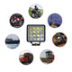 Proiector LED auto Patrat 4D Angel Eyes, 48w/3520lm, Spot Beam-led-box.ro