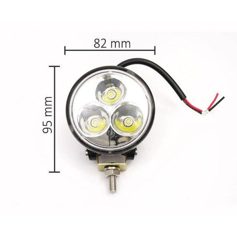 proiector auto rotund, proiector moto, proiectoare auto rotunde, proiector offroad, proiector auto offroad, proiector moto 9w, led-box.ro