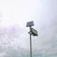 Proiector LED cu panou solar 50W 6000K IP65, cu telecomanda - led-box.ro