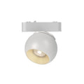 spot pe sina magnetic, proiector sina magnetica, proiector magnetic alb, proiector 10W, proiector magnetic 48v, sina magnetica, led-box.ro