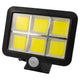 proiector solar cu senzor prezenta, proiector led incarcare solara, proiector led solar cu senzor, proiector led solar, proiector cu leduri, proiector solar cu led 4W, proiector cu senzor prezenta, led-box.ro