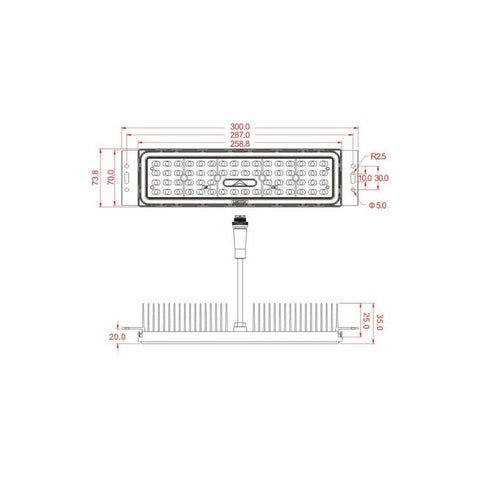 proiector led profesional, proiector naval, proiector porturi, proiector led sali de sport, proiector led arene sportive, proiector stadioane, proiector led modular 200W, proiector Philips Xitanium, led-box.ro