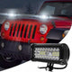 proiector offroad, proiector auto 120w, proiectoare led camion, proiectoare suv, proiector auto, proiectoare auto, proiectoare masini teren, proiector auto dreptunghiular, led-box.ro
