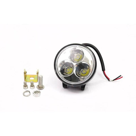 proiector auto rotund, proiector moto, proiectoare auto rotunde, proiector offroad, proiector auto offroad, proiector moto 9w, led-box.ro