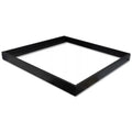 rama neagra panou led, rama montaj panou led, rama panouri 60x60cm, rama montaj aplicat, montare panou led, led-box.ro