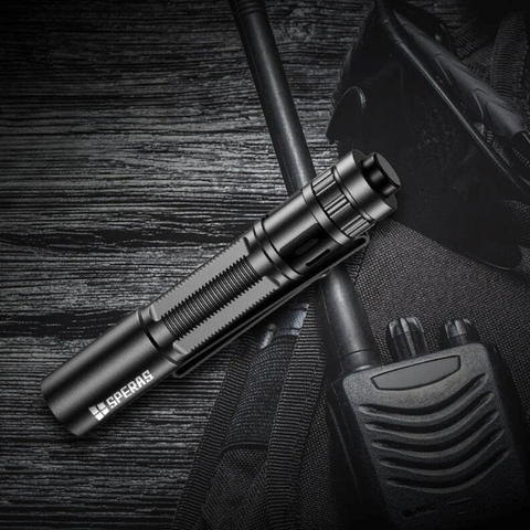 Lanterna SPERAS M10 LED Luminus SST20 200 lumeni aluminiu anodizat