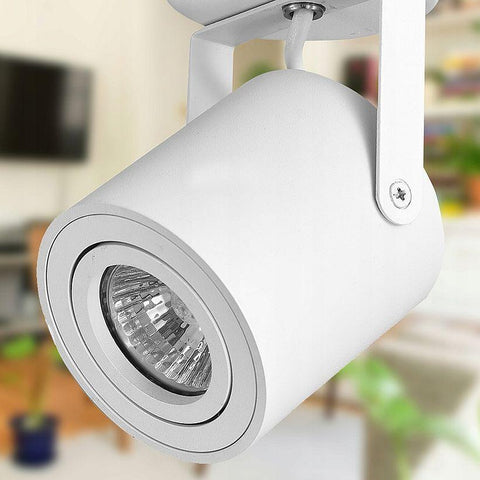 Spot LED aplicat GU10, orientabil, 800 mm, alb-led-box.ro