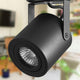 Spot LED aplicat GU10, orientabil, 800 mm, negru-led-box.ro