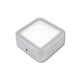 Spot LED ORTO 12W 4000K, 145x145x35 mm, argintiu - led-box.ro