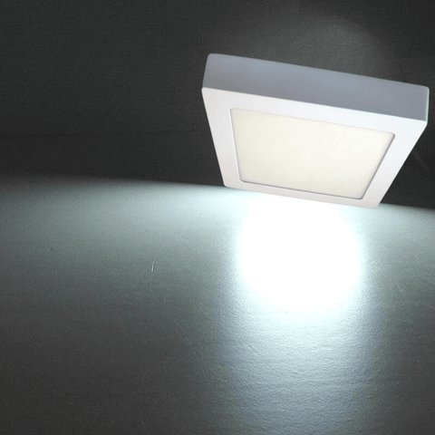 Spot LED patrat aplicat 6W Proma, alb - led-box.ro
