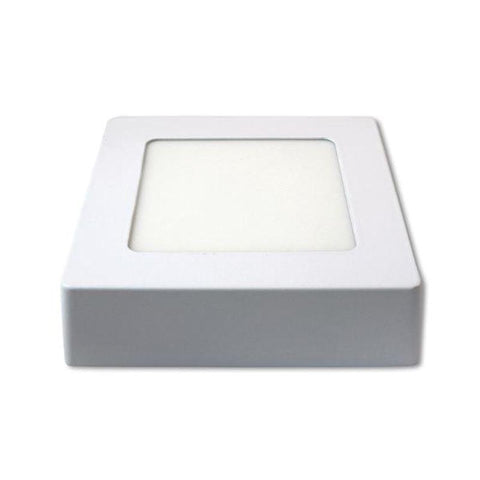 Spot LED aparent 6W 2700K, 120x120x40 mm, alb cald - led-box.ro