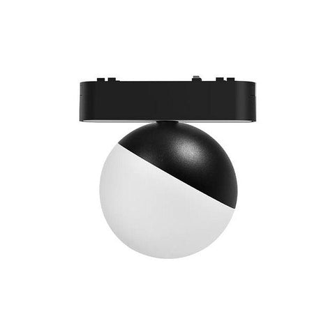 Spot LED sferic pentru sina magnetica Luxo, 10W, 48V, 4000K - led-box.ro