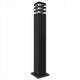 Stalp LED iluminat ornamental Malibu, 60W/E27, IP54 H80 cm, negru-Led-Box.ro