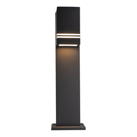 Lampadar LED Nela, 35W-GU10 IP44 H50 cm, culoare negru - led-box.ro