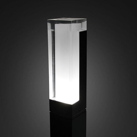 Lampa LED COB Epistar Lora, 7W IP54, inaltime 60 cm, negru - led-box.ro