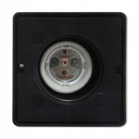 Lampadar LED Panama, E27 IP44 inaltime 50cm, culoare negru - led-box.ro