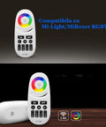 telecomanda rgb, telecomanda MiLight, Miboxer, FUT095, telecomanda wireless, telecomanda 4 zone, led-box.ro