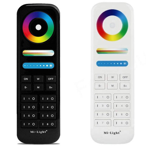 telecomanda tactila, telecomanda banda led, telecomanda MiLight, MiBoxer, Telecomanda 8 zone, telecomanda RGB+CCT, FUT089, FUT089B, led-box.ro